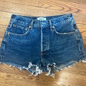 Agolde parker jean shorts